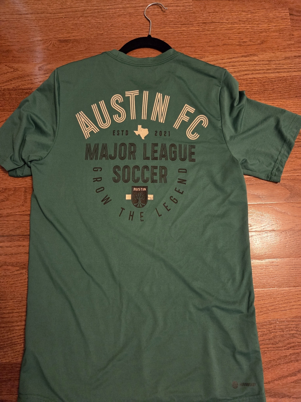 NNT Austin FC, Adidas Men's Dry-fit Tee, Small